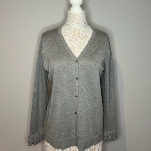 Calvin Klein Gray Cardigan